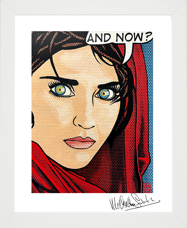 AFGHAN GIRL Limited Quantity FRAMED & SIGNED GICLÉE PRINT