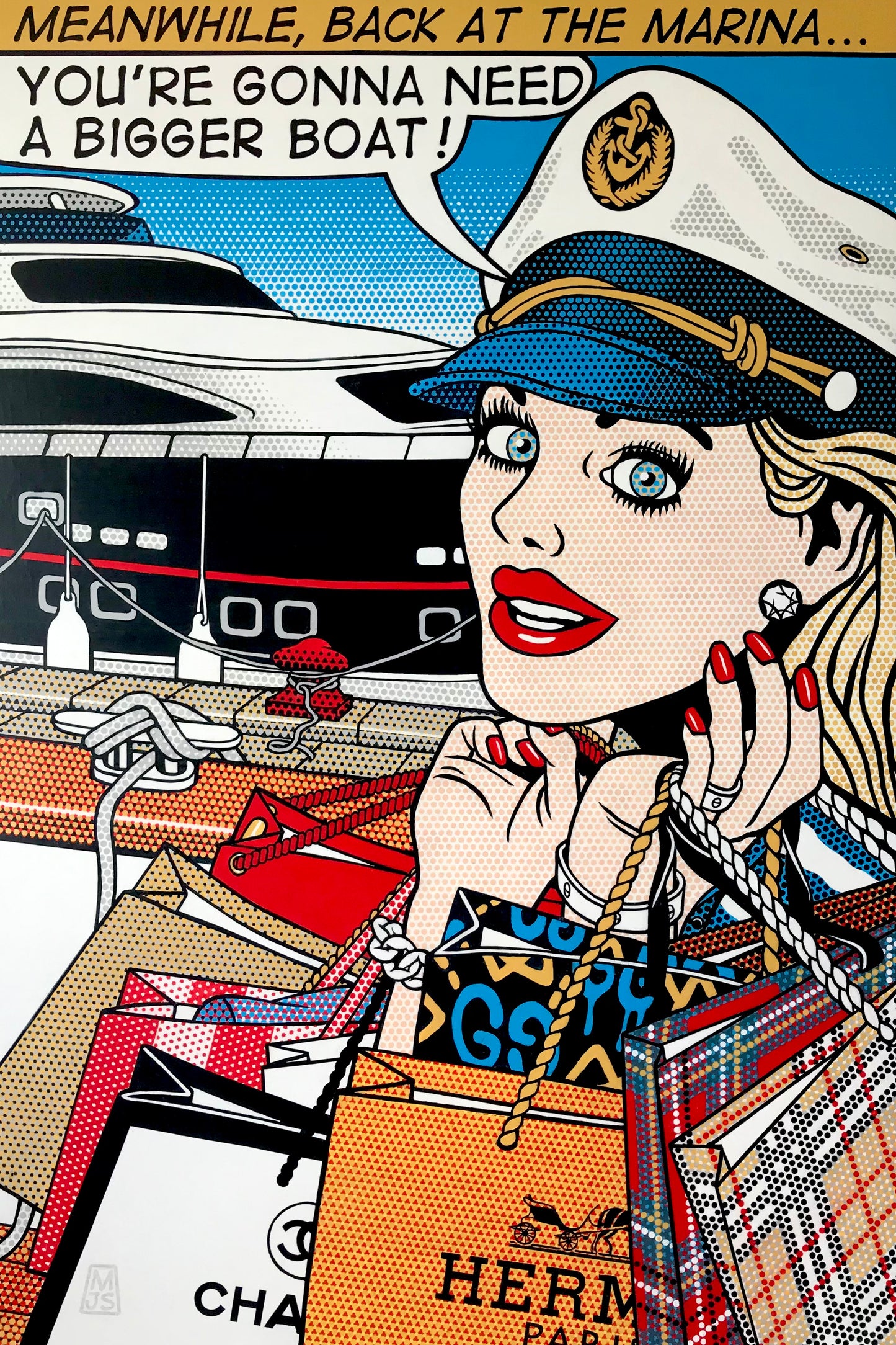 SHOPPER XII 54" x 36"