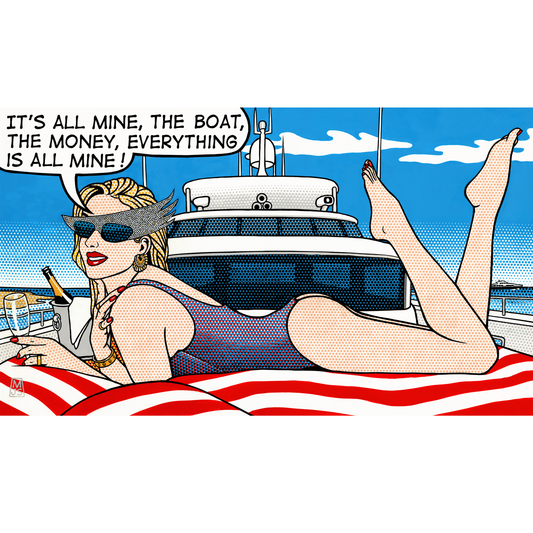 IT'S ALL MINE 54” x 30”