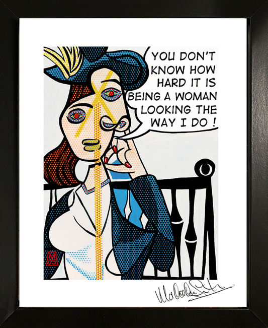 DORA MAAR Limited Quantity FRAMED & SIGNED GICLÉE PRINT