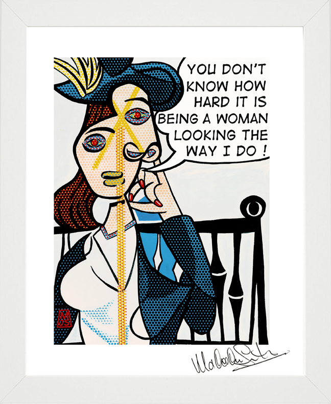 DORA MAAR Limited Quantity FRAMED & SIGNED GICLÉE PRINT