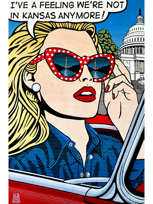 DOTTY IN D.C. 48" x 32"