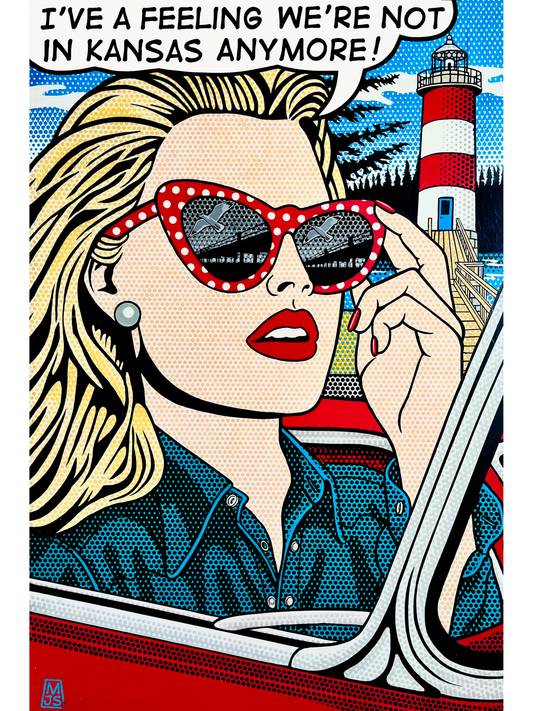 DOTTY IN MAINE 45"x30"