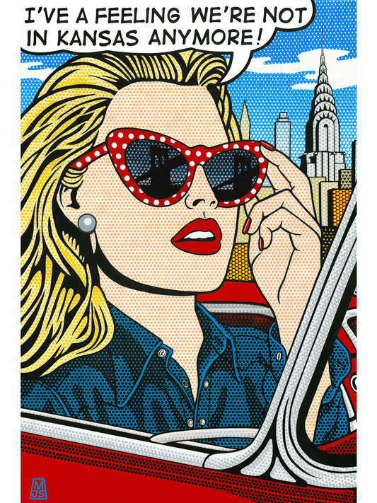 DOTTY IN NEW YORK 45" x 30""