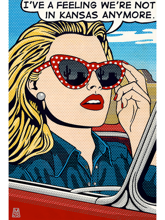 DOTTY IN MONUMENT VALLEY, UTAH 60" x 40"