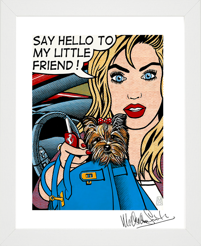 LI'L FRIEND Limited Quantity FRAMED & SIGNED GICLÉE PRINT