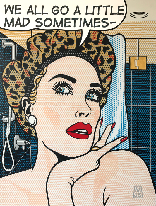 STIR CRAZY 32" x 24"