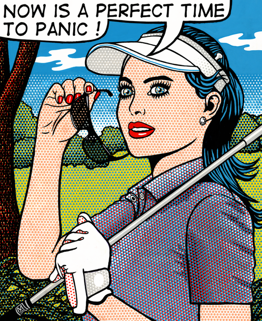 IN THE ROUGH 35" x 28"