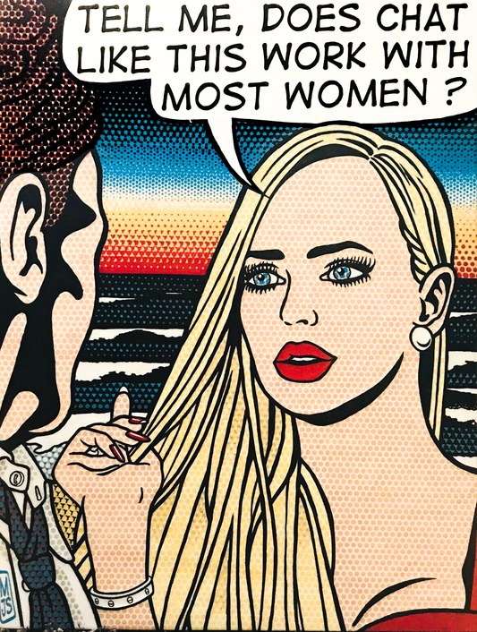 PICK-UP ARTIST II 25" x 33"