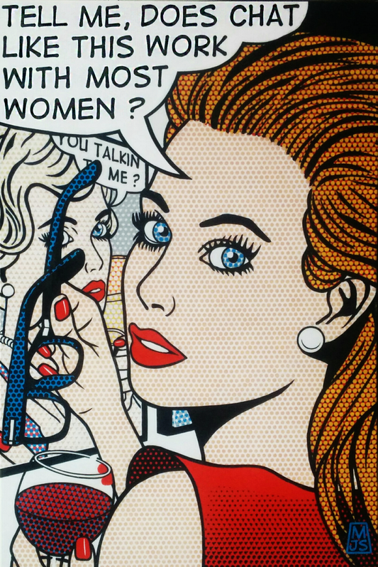 PICK-UP ARTIST 24" x 32"