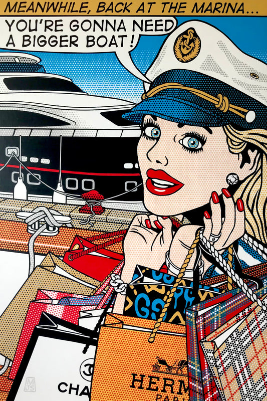 SHOPPER XII 54" x 36"