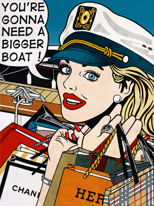 SHOPPER VIII 48" x 36"