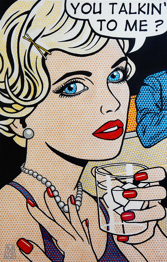 TALKING TO ME 36" x 23"